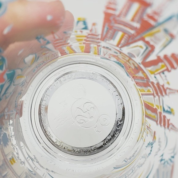 Walt Disney World Remember the Magic Glass Set of 3 Goofy Donald Duck & Lumière - Picture 11 of 11